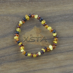 Baltic Amber teething bracelet tiny beads